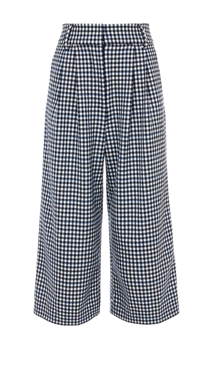 Gingham Bianca Cropped Pants