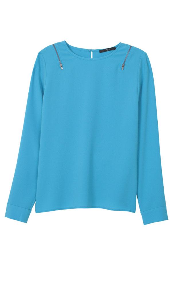 Bibelot Crepe Shoulder Detail Top