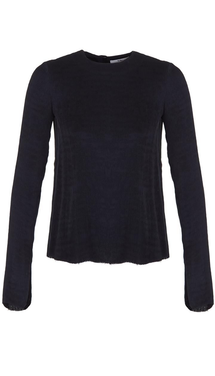 Accordian Zipper Top