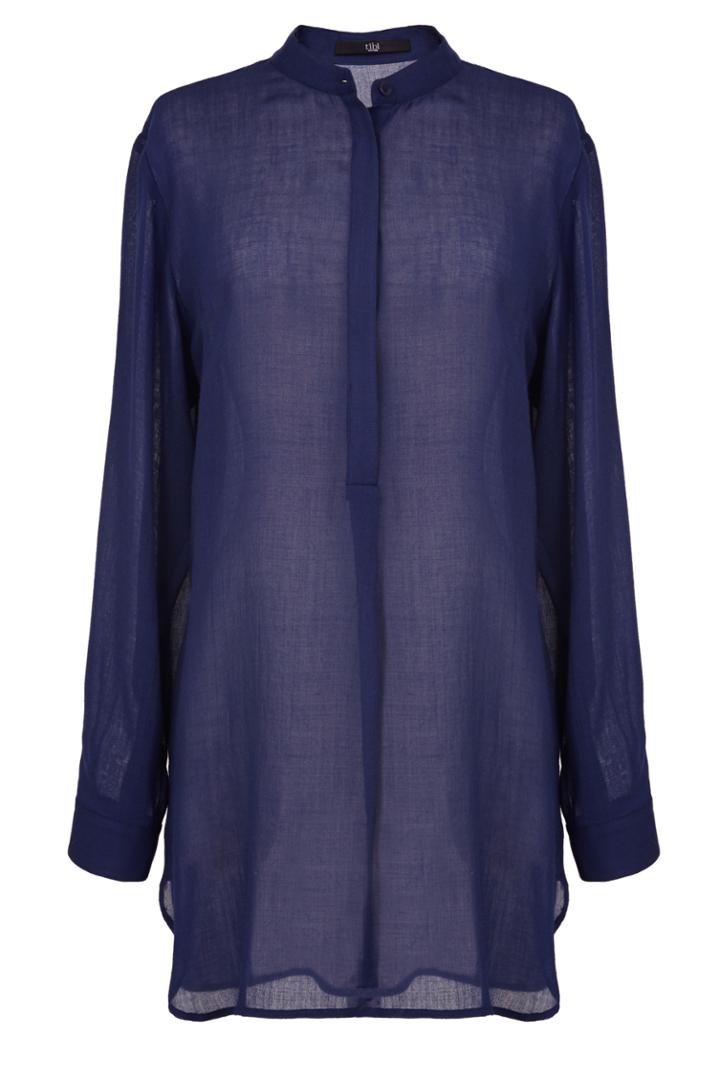 Wool Gauze Easy Shirt