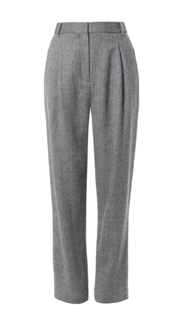 Herringbone Sculpted Pants