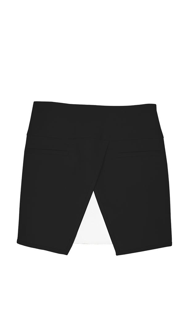 City Stretch Combo Skirt