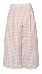 Windowpane Jacquard Culottes