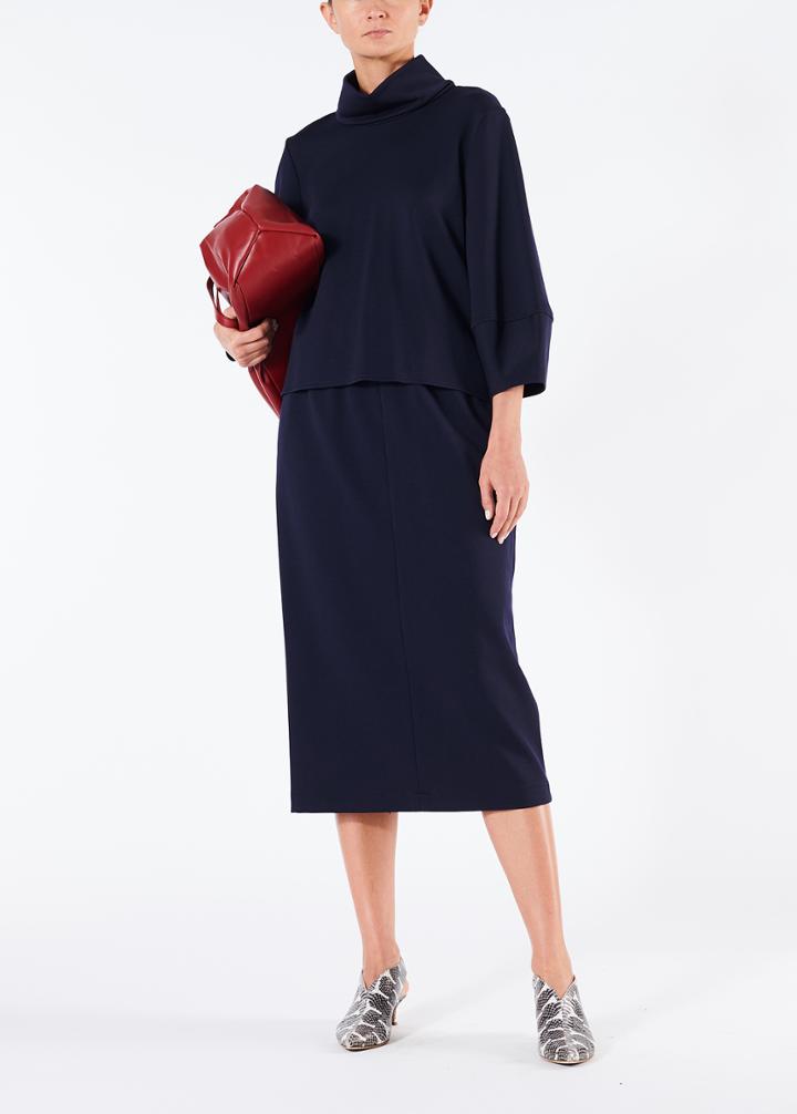 Mercer Knit High Waisted Pull On Skirt