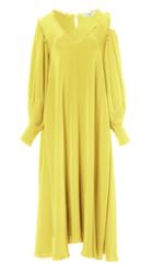 Edwardian Silk Open Shoulder Dress