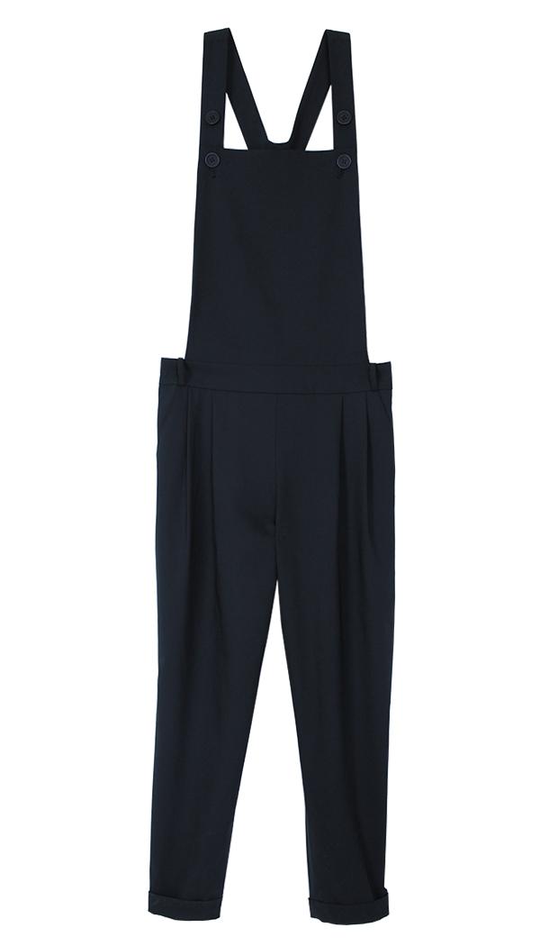 Edie Tropical Wool Jumpsuit