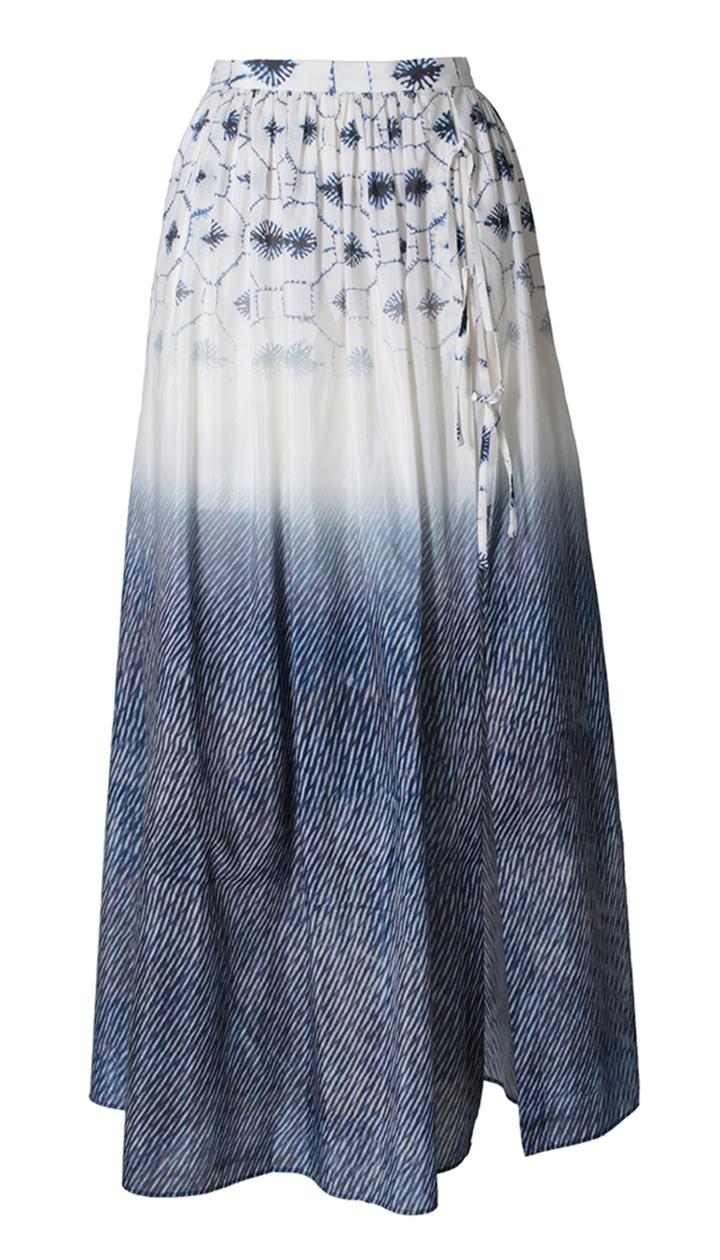 Akiko Printed Midi Skirt