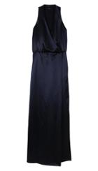 Serpentine Long Draped Dress