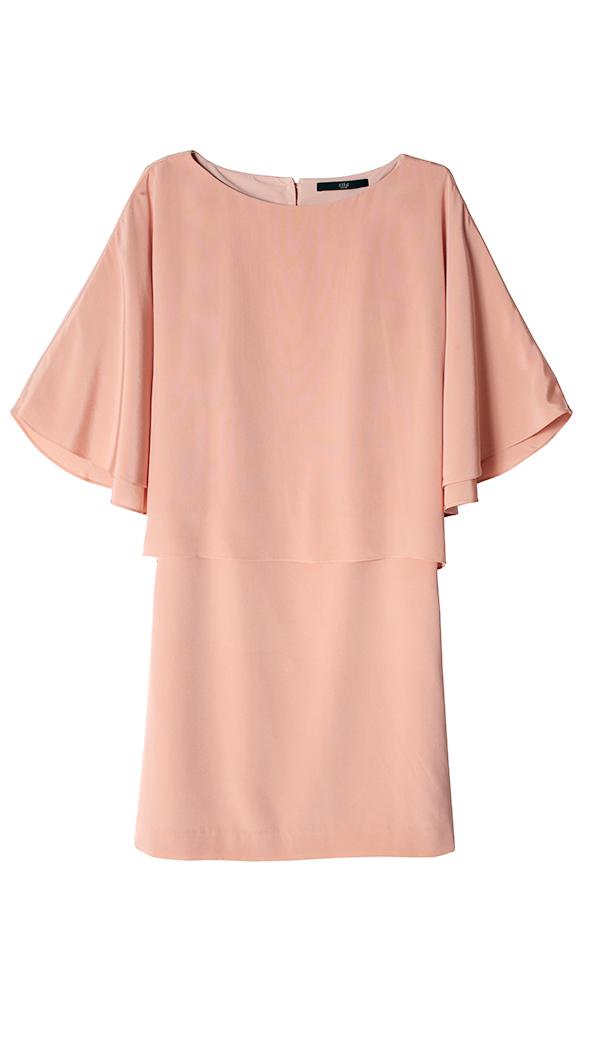 Silk Cape Dress