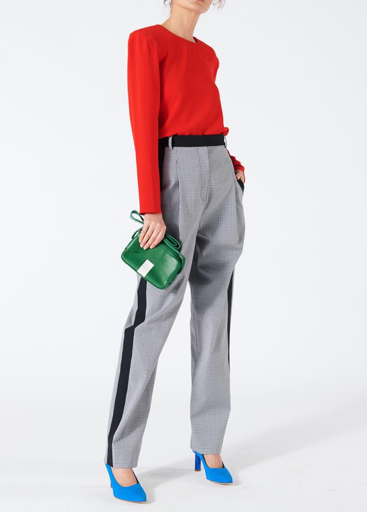 Houndstooth Sculpted Pants
