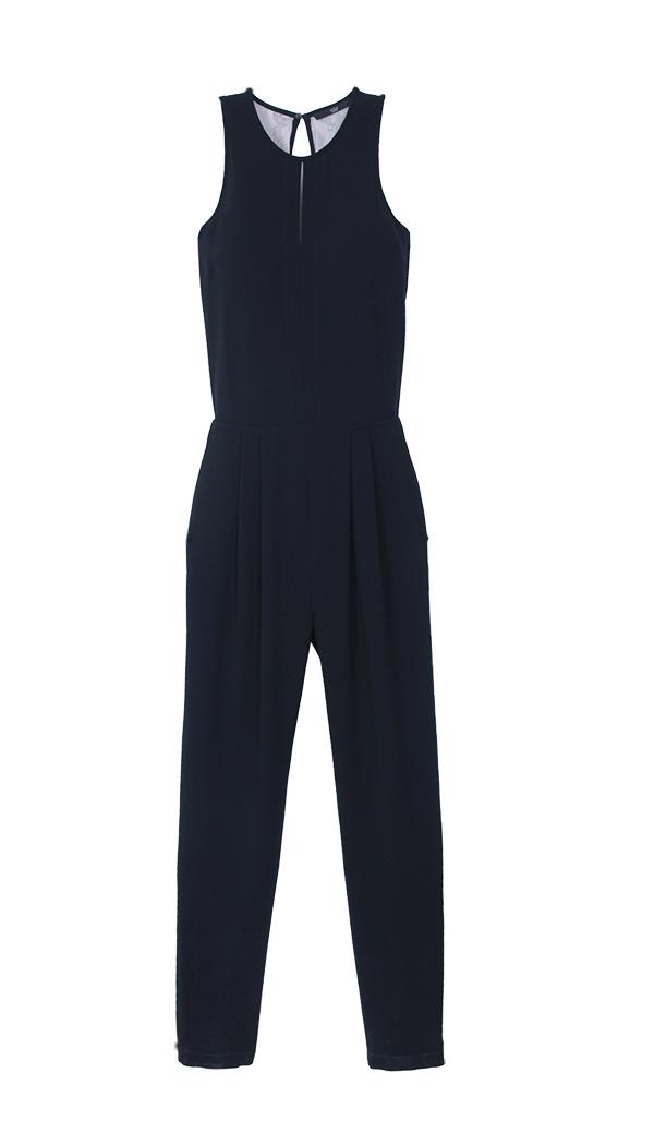 Arden Crepe Lace Jumpsuit