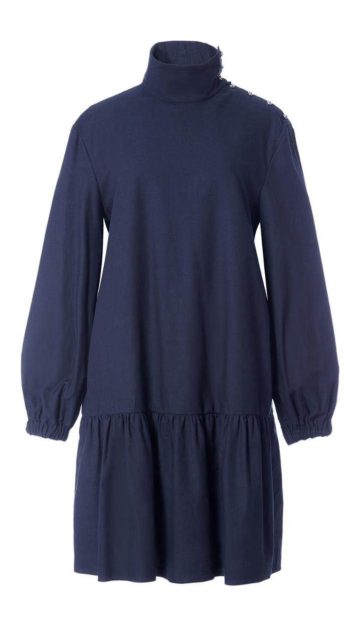 Jackson Twill Drop Waist Dress