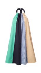 Color Block Trapeze Dress