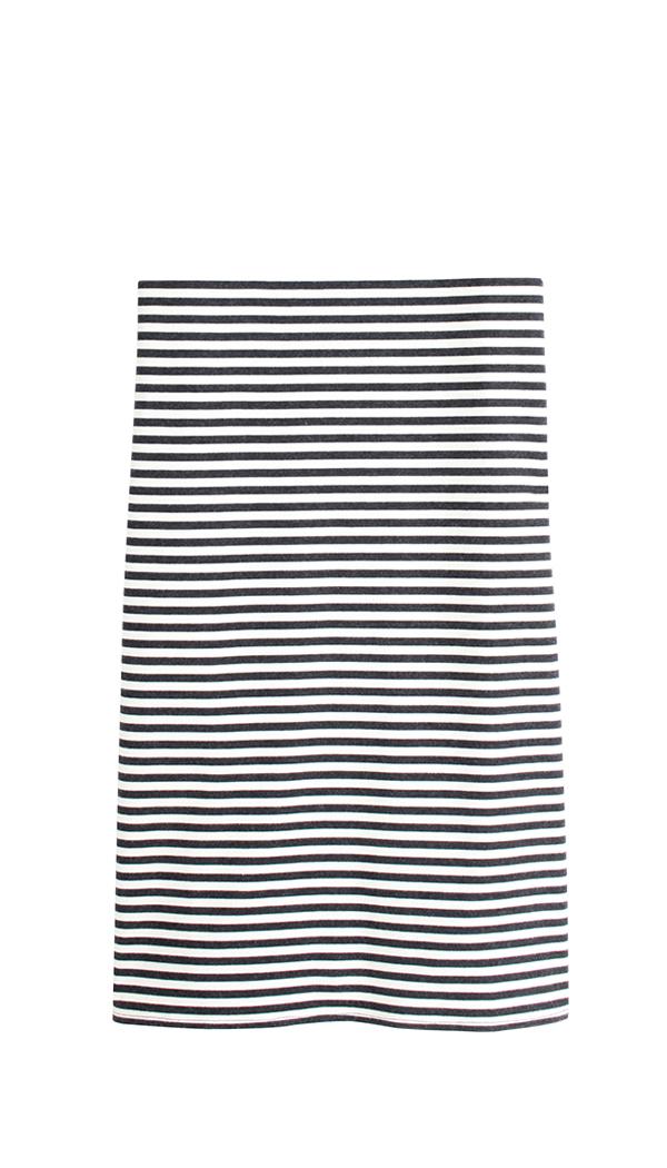 Racetrack Stripe Pencil Skirt