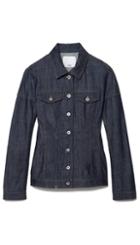 Raw Denim Corset Jacket