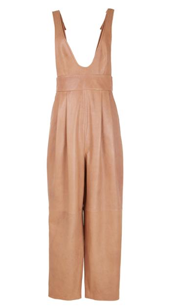 Anesia Leather Overalls