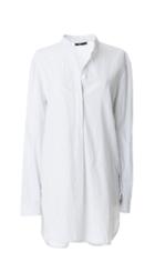 Striped Poplin Easy Shirt