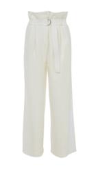 Mora Suiting Stella Wide Leg Paperbag Pants With Removable Belt