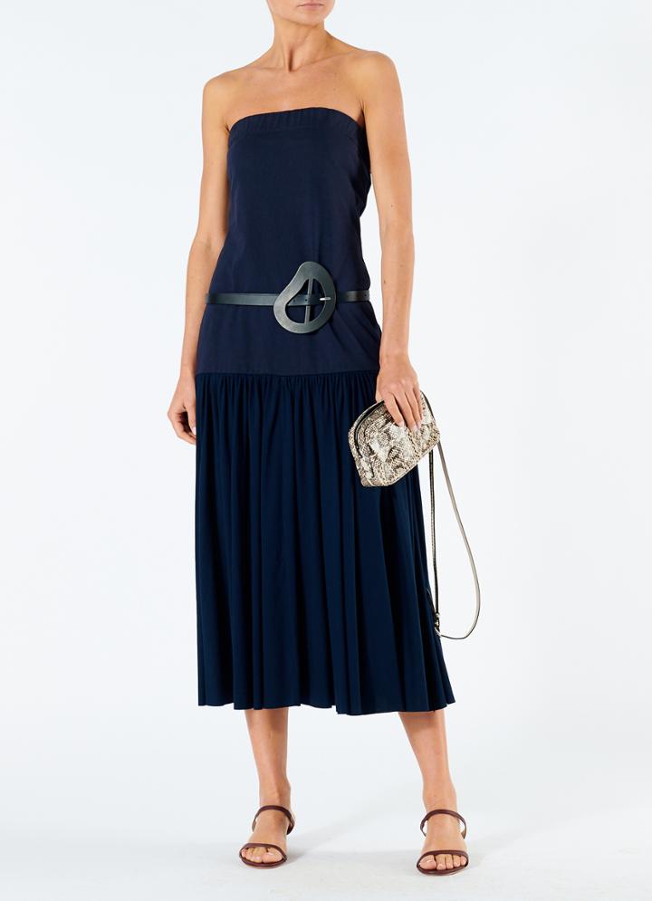 Punto Milano Strapless Dress