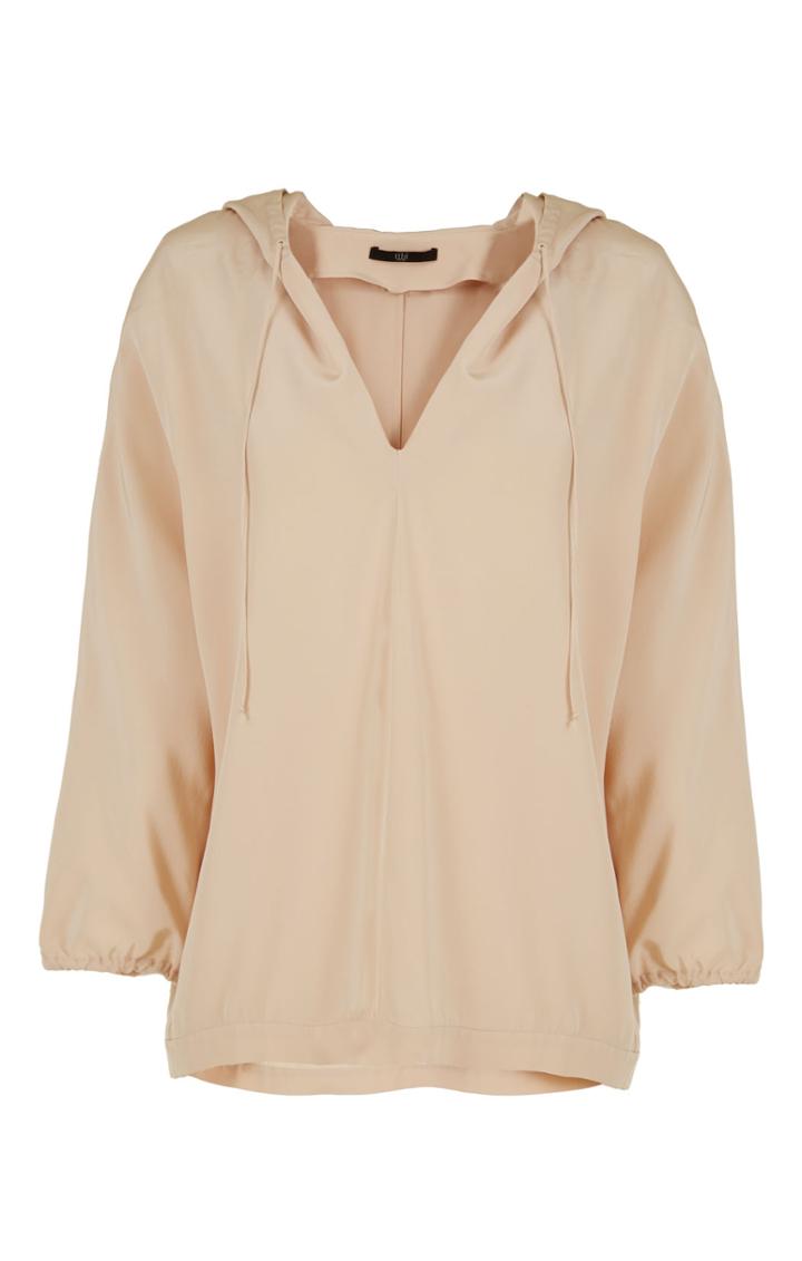 Silk Hooded Sweatshirt