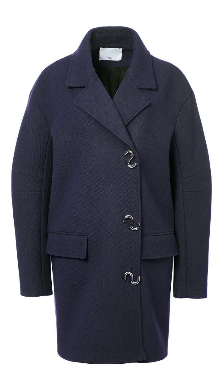 Felted Wool Oversized Coat