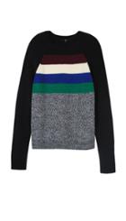 Stripe Melange Sweater