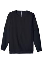 Fur & Crepe Sweatshirt