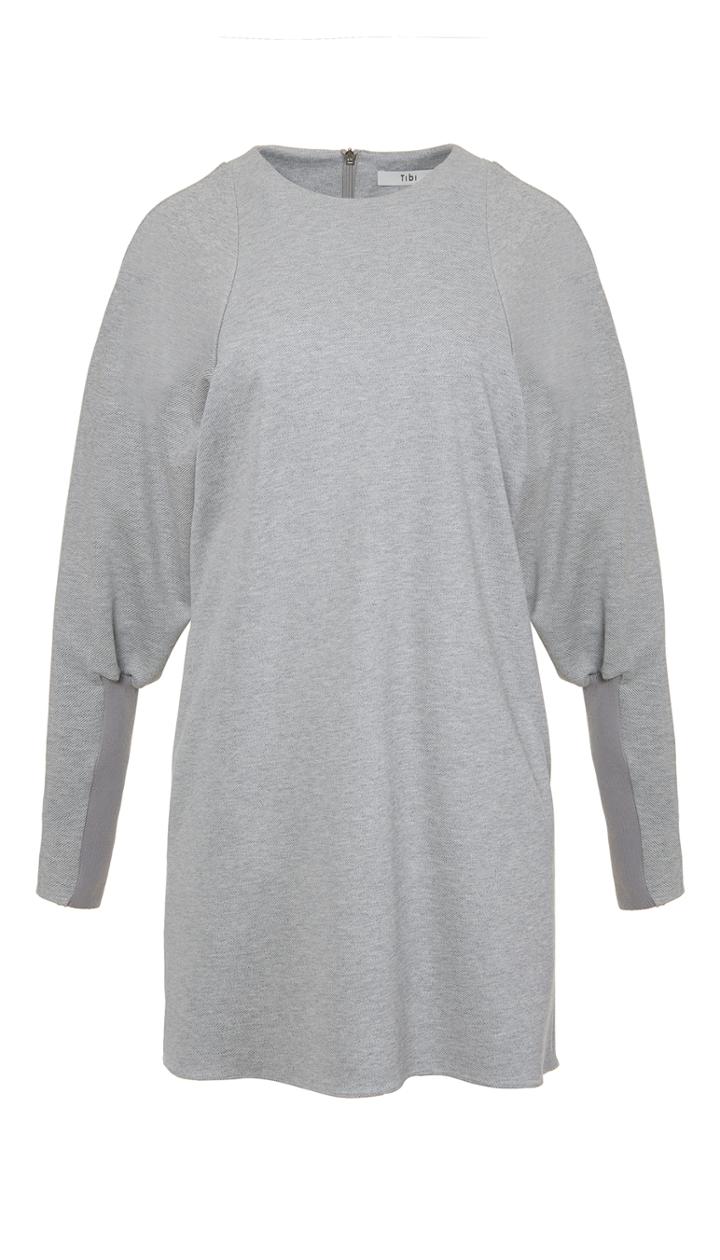 Cavalry Twill Dolman Sleeve Mini Dress