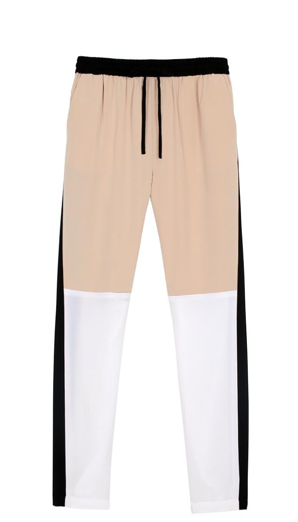 Colorblock Paneled Track Pants