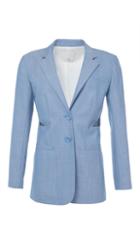 Serge Suiting Cut Out Blazer