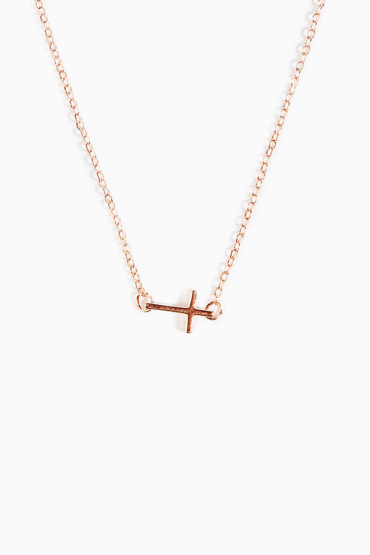 Tobi Cross Necklace