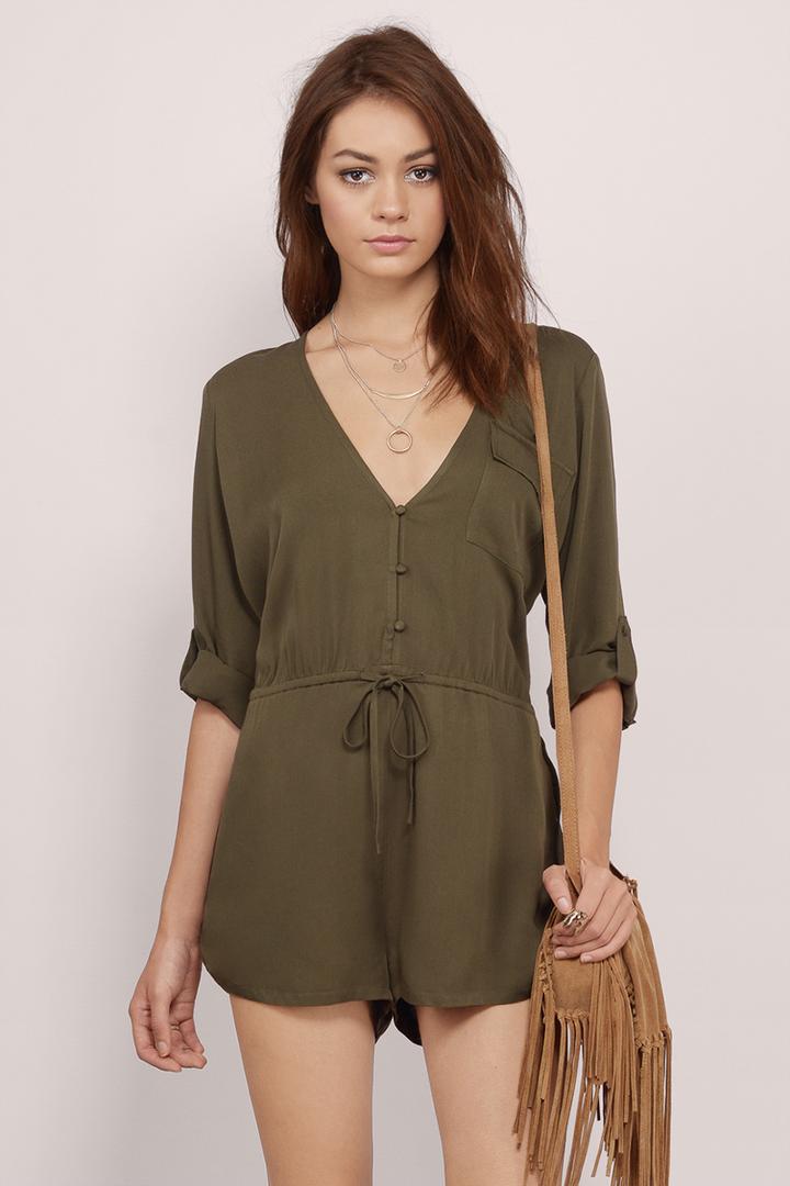 Tobi Jenalai Blousy Romper