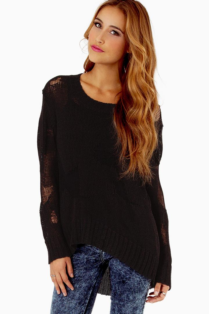 Bless'ed Are The Meek Here And There Sweater