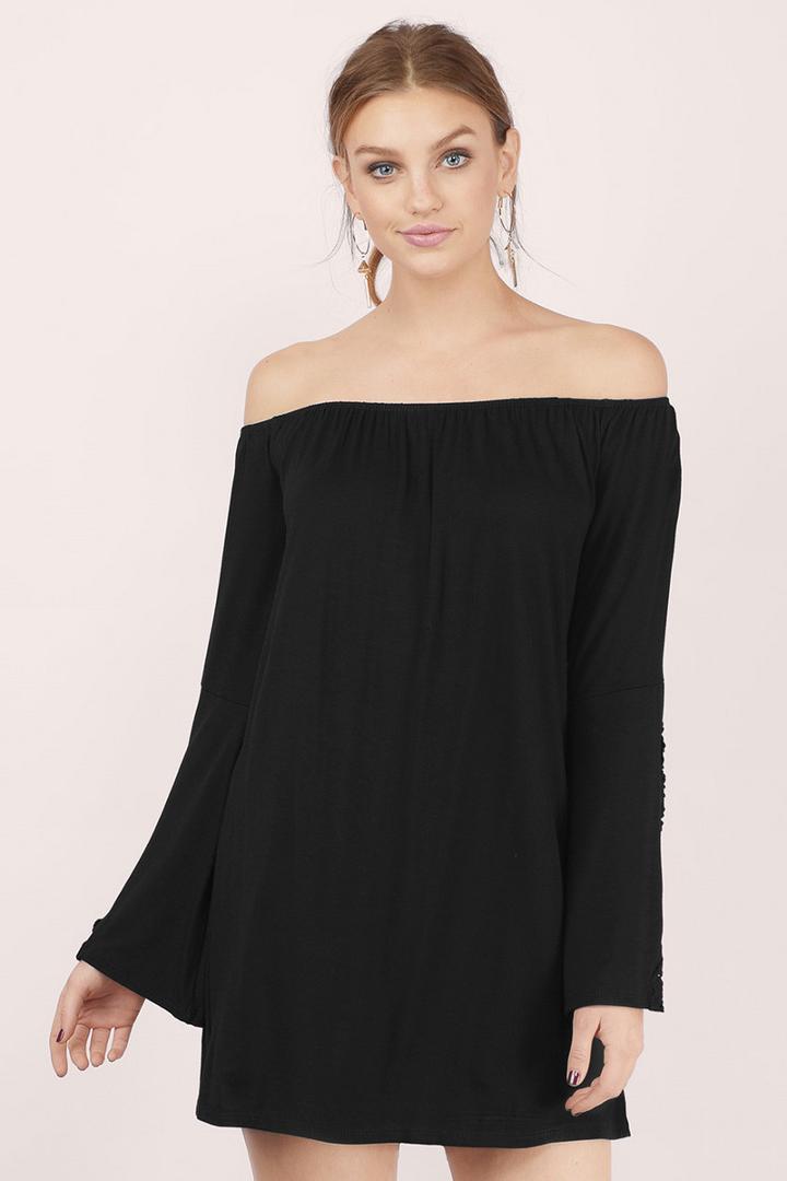Tobi Sunny Side Off Shoulder Dress