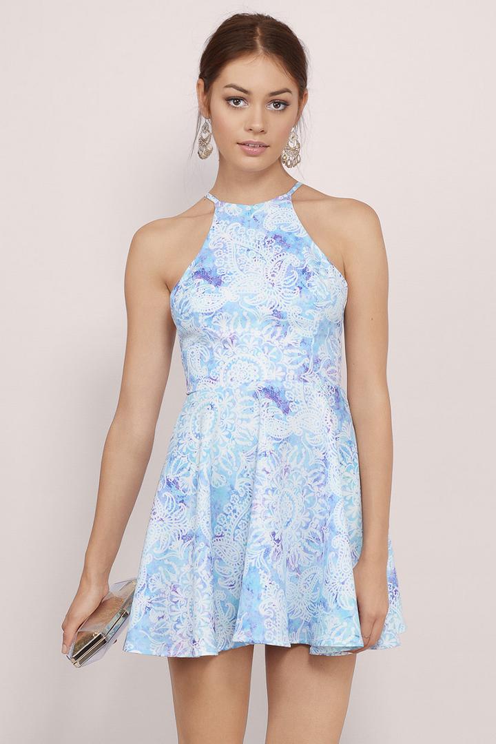 Tobi Love In The Sky Skater Dress