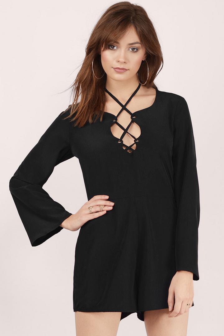 Neon Rose Lace Up Playsuit