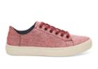 Toms Toms Pomegranate Woven Melange Women's Lenox Sneaker Shoes - Size 5