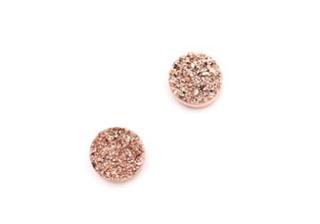Toms Rose Gold Druzy Earrings
