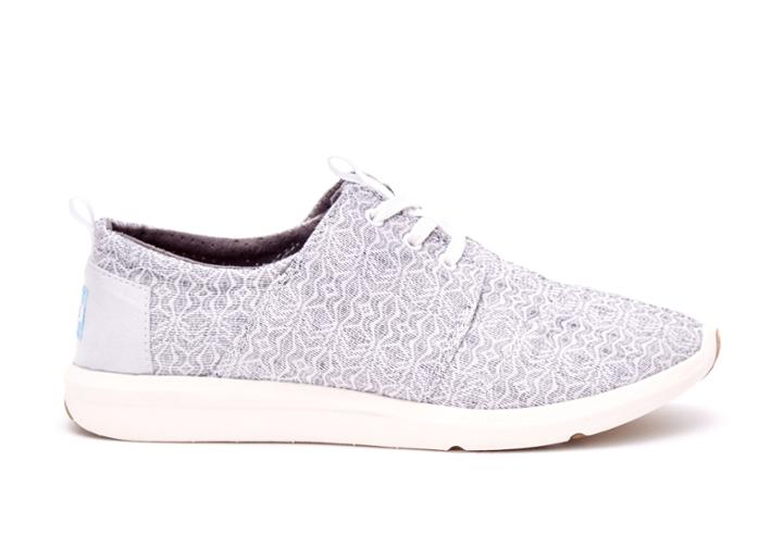 Toms Grey Tribal Women's Del Rey Sneaker