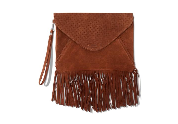 Toms Toms Cinnamon Suede Capri Clutch Purse