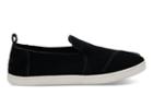 Toms Toms Black Suede Women's Deconstructed Cupsole Alpargatas Shoes - Size 11