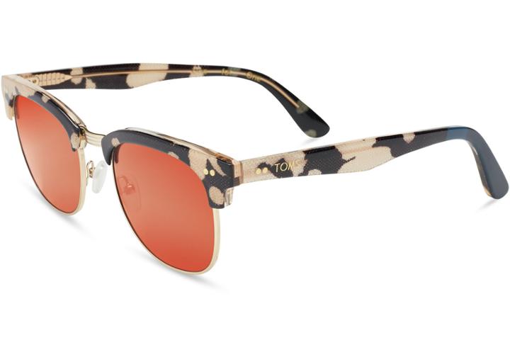 Toms Gavin Indigo Abstract Sunglasses