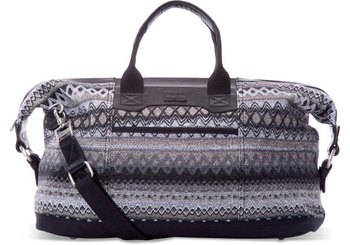 Toms Black Multi Sweater Felt Seeker Weekender