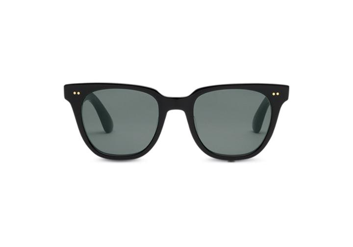 Toms Toms Memphis Black1 Sunglasses With Green Grey Lens