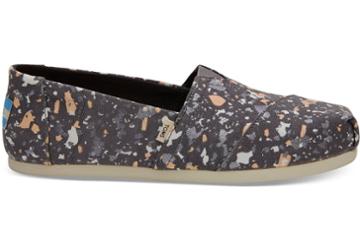 Toms Forged Iron Grey Metallic Granite Fleck Women's Classics