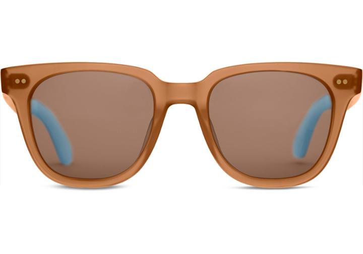 Toms Toms Memphis 201 Ash Brown Crystal Sunglasses With Brown Gradient Lens