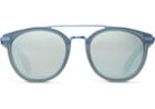 Toms Toms Harlan Powder Blue Sunglasses With Light Blue Mirror Lens
