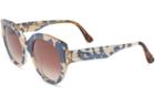 Toms Luisa Navy Abstract Floral Sunglasses