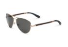 Toms Toms Maverick Gold And Dusty Rose Sunglasses With Smoke Grey Lens