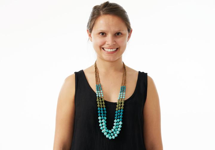 Toms Turquoise Mediterranean Strands Necklace